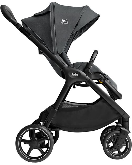 Joie Passeggino Parcel LX - Ebony - Parapioggia e Adattatori Inclusi Passeggini Classici