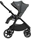 Joie Passeggino Parcel LX - Ebony - Parapioggia e Adattatori Inclusi Passeggini Classici