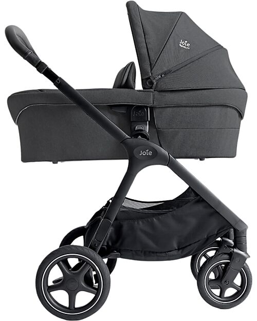 Joie Passeggino Parcel LX - Ebony - Parapioggia e Adattatori Inclusi Passeggini Classici