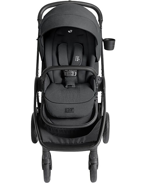 Joie Passeggino Parcel LX - Ebony - Parapioggia e Adattatori Inclusi Passeggini Classici