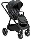 Joie Passeggino Parcel LX - Ebony - Parapioggia e Adattatori Inclusi Passeggini Classici