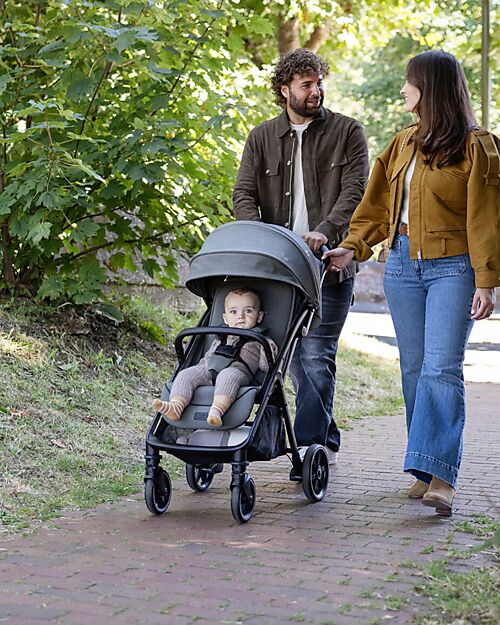 Joie Passeggino Parcel LX - Evergreen - Parapioggia e Adattatori Inclusi Passeggini Classici