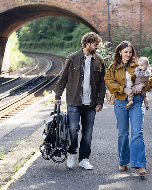 Joie Passeggino Parcel LX - Sandstone - Parapioggia e Adattatori Inclusi Passeggini Leggeri