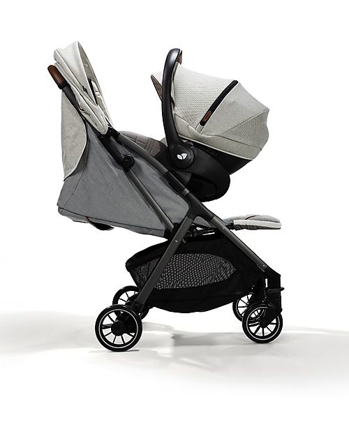 Joie Passeggino Parcel Signature - Oyster - Leggero e Compatto - dalla Nascita ai 4 Anni! Passeggini Leggeri