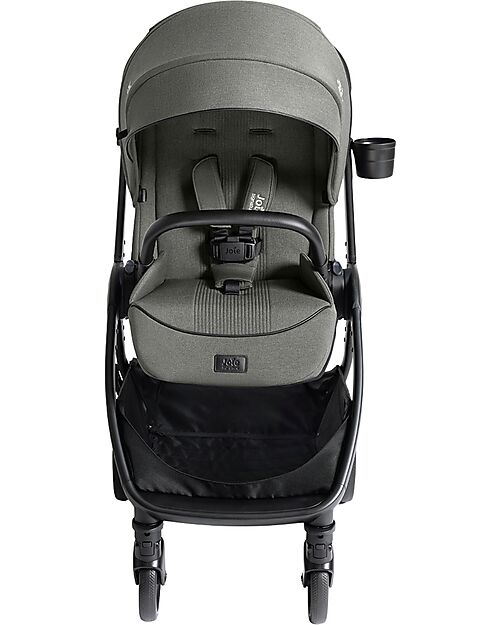 Joie Passeggino Valora 4 in 1 - Evergreen - Compatto, Reversibile con Parapioggia e Adattatori - dalla Nascita fino a 22 kg Passeggini Classici