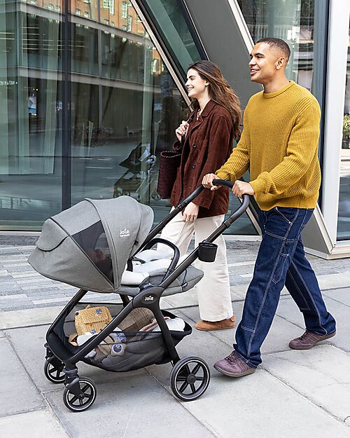 Joie Passeggino Valora 4 in 1 - Evergreen - Compatto, Reversibile con Parapioggia e Adattatori - dalla Nascita fino a 22 kg Passeggini Classici