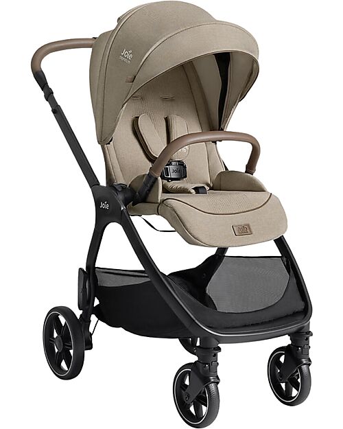 Joie Passeggino Valora 4 in 1 - Sandstone - Compatto, Reversibile con Parapioggia e Adattatori - dalla Nascita fino a 22 kg Passeggini Classici