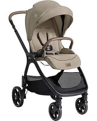 Joie Passeggino Valora 4 in 1 - Sandstone - Compatto, Reversibile con Parapioggia e Adattatori - dalla Nascita fino a 22 kg Passeggini Classici