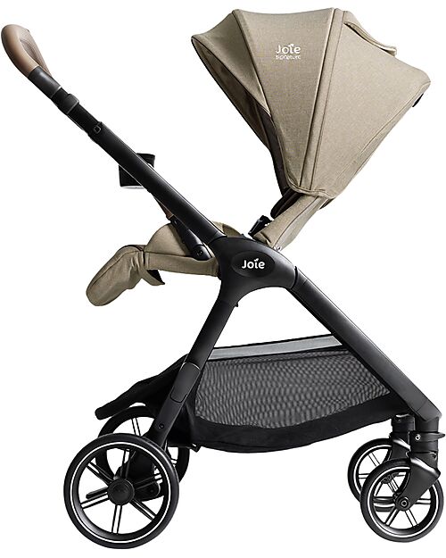 Joie Passeggino Valora 4 in 1 - Sandstone - Compatto, Reversibile con Parapioggia e Adattatori - dalla Nascita fino a 22 kg Passeggini Classici