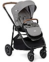 Joie Passeggino Versatrax - Grey Flannel - Adatto dalla Nascita Passeggini Classici