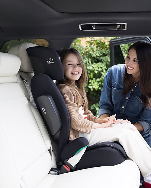Joie Rialzo i-Traver - Ebony - con Schienale i-Size Seggiolini Auto Gruppo 2/3