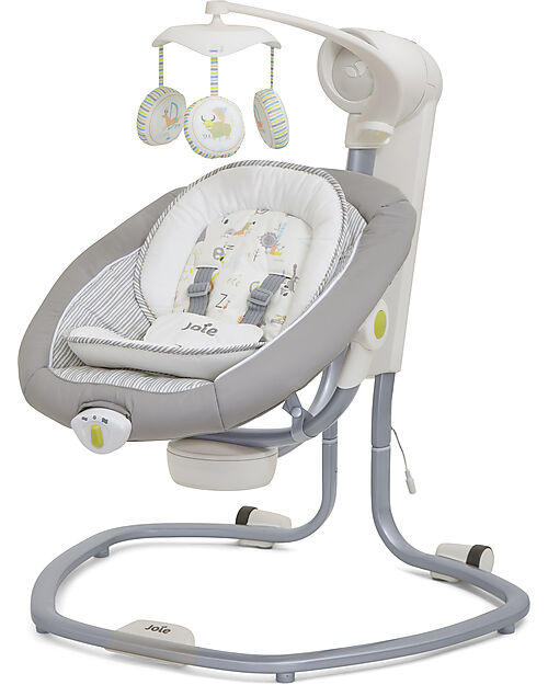 Joie Sdraietta Serina Swivel - Nature's Alphabet - Opzioni di Oscillazione e Suoni Sdraiette_