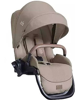 Joie Seconda Seduta per Passeggino Versiti - Sandstone - Parapioggia Incluso Passeggini Gemellari