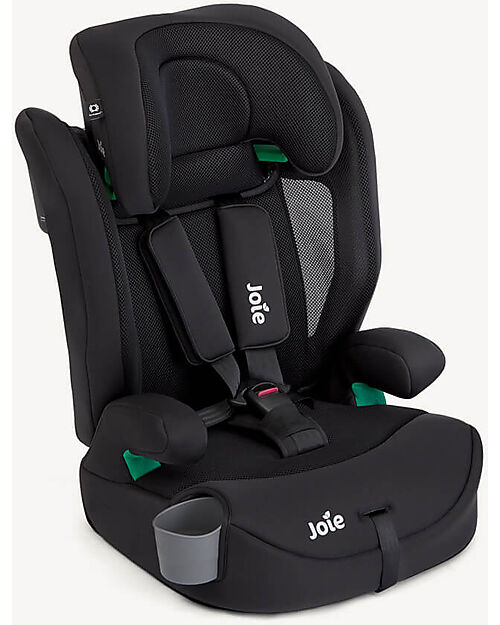 Joie Seggiolino Auto Elevate - Midnight Air Mesh - Gruppo 1/2/3 - Fino ai 12 anni Seggiolini Auto Gruppo 1/2/3