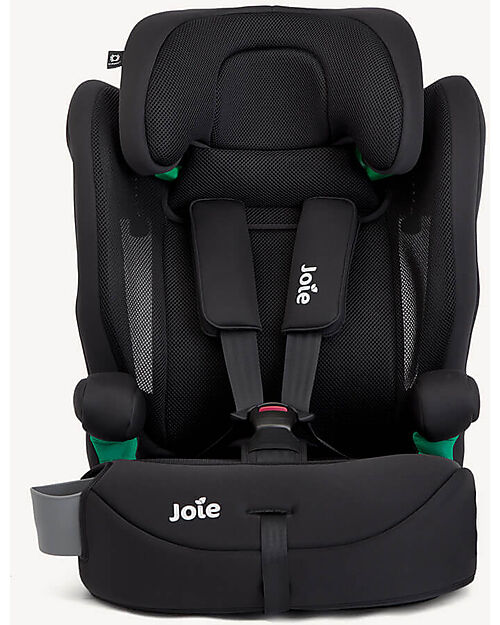 Joie Seggiolino Auto Elevate - Midnight Air Mesh - Gruppo 1/2/3 - Fino ai 12 anni Seggiolini Auto Gruppo 1/2/3