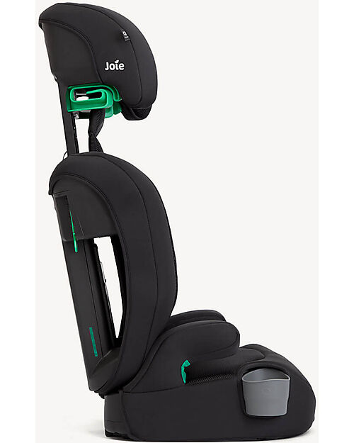 Joie Seggiolino Auto Elevate - Midnight Air Mesh - Gruppo 1/2/3 - Fino ai 12 anni Seggiolini Auto Gruppo 1/2/3