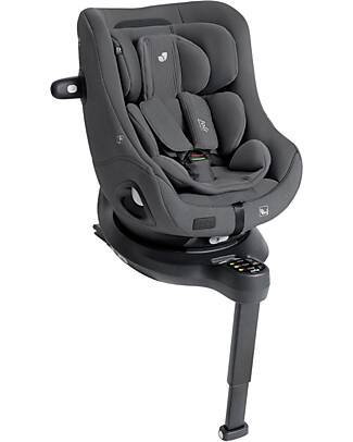 Joie Seggiolino Auto i-Harbour + i-Base Encore - Ebony - Gruppo 0+/1 - Rotativo i-Size Seggiolini Auto Gruppo 0+/1