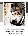 Joie Seggiolino Auto i-Harbour - Rotativo - Carbon - Fino ai 4 anni! Seggiolini Auto Gruppo 0+/1