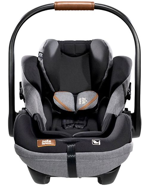 Joie Seggiolino Auto i-Level Recline - Carbon - Angolazione fino ai 157°! - Senza Base Seggiolini Auto Gruppo 0+/1