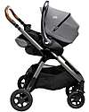 Joie Seggiolino Auto i-Level Recline - Carbon - Angolazione fino ai 157°! - Senza Base Seggiolini Auto Gruppo 0+/1