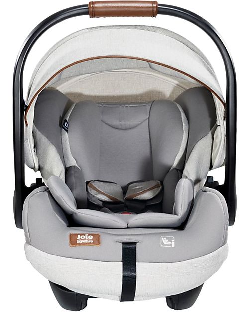 Joie Seggiolino Auto i-Level Recline - Oyster - Angolazione fino ai 157°! - Senza Base Seggiolini Auto Gruppo 0+/1