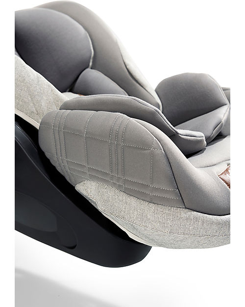 Joie Seggiolino Auto i-Level Recline - Oyster - Angolazione fino ai 157°! - Senza Base Seggiolini Auto Gruppo 0+/1