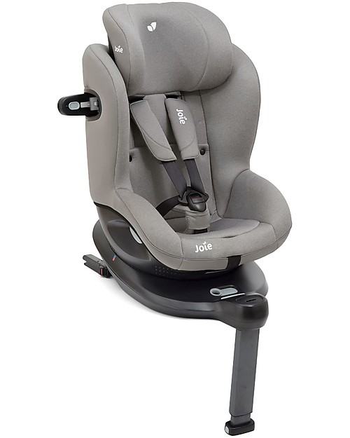 Joie Seggiolino Auto I-Spin 360 - Gray Flannel - dalla Nascita con Rotazione! Seggiolini Auto Gruppo 0+/1