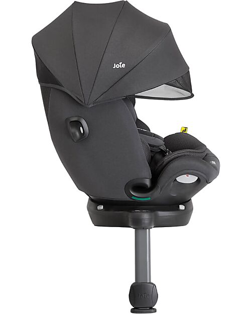 Joie Seggiolino Auto i-Spin 360° con Capottina – Mercury Mesh - dalla Nascita fino a 12 anni (40–150 cm) Seggiolini Auto Gruppo 1/2/3
