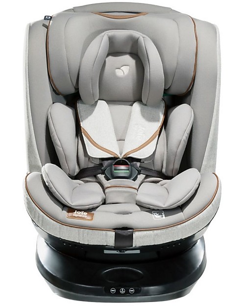 Joie Seggiolino Auto i-Spin Grow Signature - Oyster - da 0 a 7 anni -  Ruota e Protegge dalla Nascita! Seggiolini Auto Gruppo 1/2/3