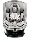 Joie Seggiolino Auto i-Spin Grow Signature - Oyster - da 0 a 7 anni -  Ruota e Protegge dalla Nascita! Seggiolini Auto Gruppo 1/2/3