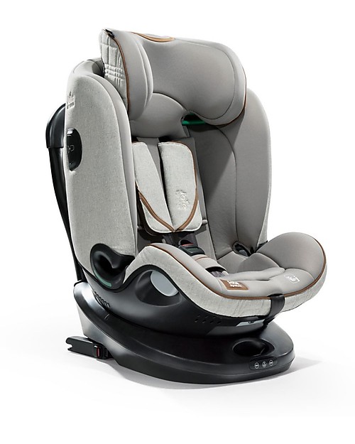 Joie Seggiolino Auto i-Spin Grow Signature - Oyster - da 0 a 7 anni -  Ruota e Protegge dalla Nascita! Seggiolini Auto Gruppo 1/2/3