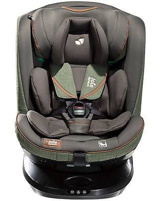 Joie Seggiolino Auto i-Spin Grow Signature - Pine - da 0 a 7 anni - Ruota e Protegge dalla Nascita! Seggiolini Auto Gruppo 1/2/3