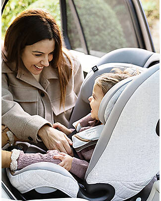 Joie Seggiolino Auto i-Spin XL - Oyster - dalla Nascita ai 12 Anni! Seggiolini Auto Gruppo 1/2/3
