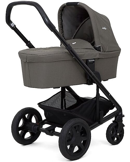 Joie Trio Chrome - Foggy Gray - Passeggino, Navicella e Ovetto + i-Base  Advance In Omaggio! unisex (bambini)