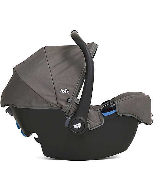 Joie Trio Chrome - Foggy Gray - Passeggino, Navicella e Ovetto + i-Base  Advance In Omaggio! unisex (bambini)