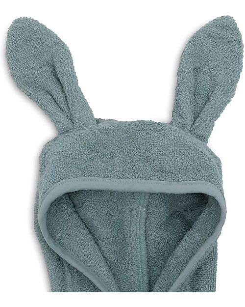 Jollein Accappatoio in Spugna con Orecchie - Sea Green - 3-4 anni Accappatoi e Asciugamani