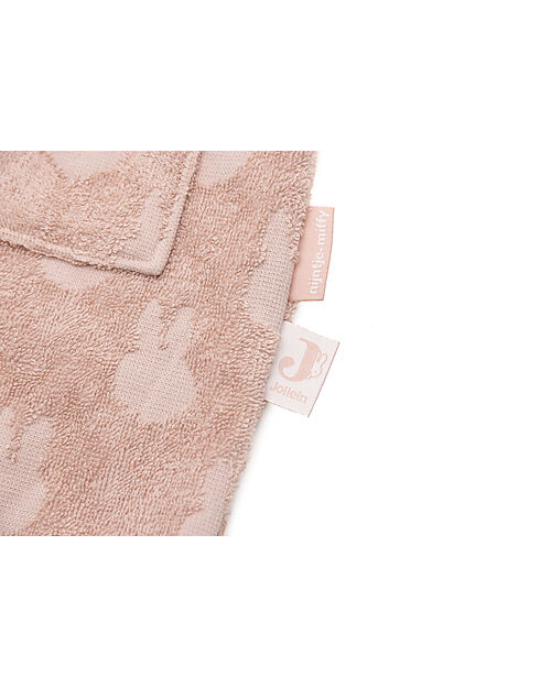 Jollein Accappatoio in Spugna - Miffy Jacquard - Rosa Accappatoi e Asciugamani