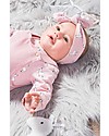 Jollein Baby Fascia per Capelli con Fiocco Lama, Rosa - Cotone Biologico Accessori per Capelli