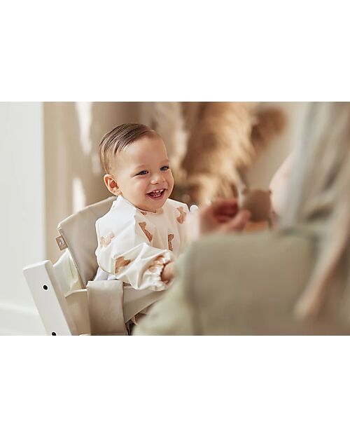 Jollein Bavaglino con Maniche - Impermeabile - Teddy Bear Bavagli con Maniche