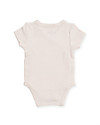 Jollein Body Maniche Corte Forest - Bianco - Cotone Elasticizzato Body Manica Corta