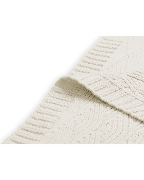 Jollein Coperta per Lettino - 100x150cm - Bianco Crema Swaddle di Mussola