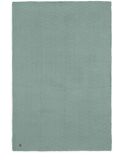 Jollein Coperta Bimbo Foderata In Pile 75x100 Cm - Morbida E Calda TOG 2.0 Per Lettino O Passeggino - Colori Verde Foresta, Grigio Pietra, Rosa Pallido