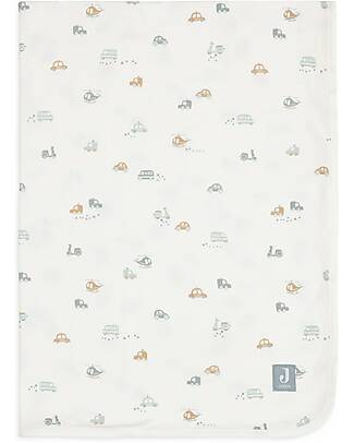 Jollein Copertina per Culla Jersey - 75x100cm - On The Go - 100% Cotone Bio Coperte