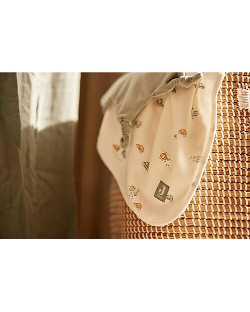 Jollein Copertina per Culla Jersey - 75x100cm - On The Go - 100% Cotone Bio Coperte