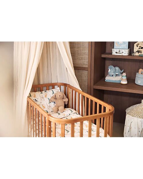 Jollein Copripiumino con Federa Twinkling - 100x140 cm - Jungle Jambo Set Copripiumino