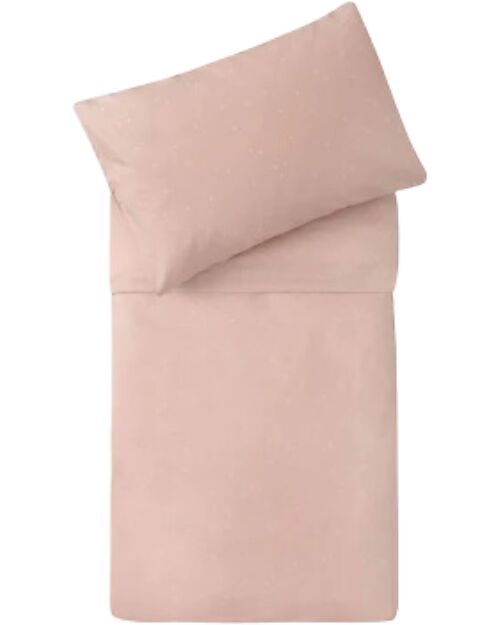 Jollein Copripiumino con Federa Twinkling - 100x140 cm - Rosa Selvatico Set Copripiumino