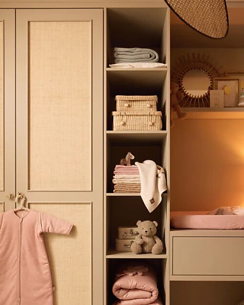 Jollein Copripiumino con Federa Twinkling - 100x140 cm - Rosa Selvatico Set Copripiumino