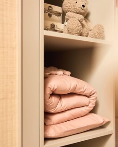 Jollein Copripiumino con Federa Twinkling - 100x140 cm - Rosa Selvatico Set Copripiumino