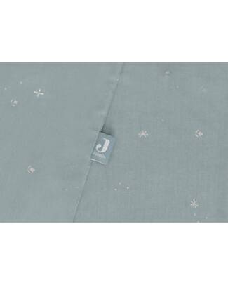 Jollein Copripiumino con Federa Twinkling - 100x140 cm - Verde Mare Set Copripiumino