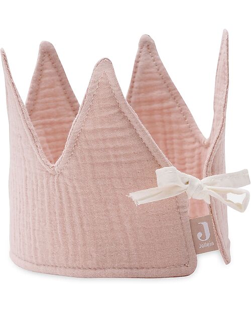 Jollein Coroncina da Compleanno - Rosa - 100% cotone - Adatta a ogni età! Travestimenti